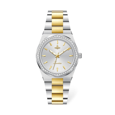 Stainless Octagonal Diamond Dainty Watch