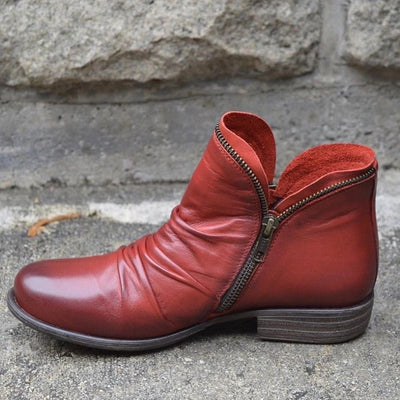 Avencea - Warm and Fashionable Ankle Boots for Style-Conscious Women