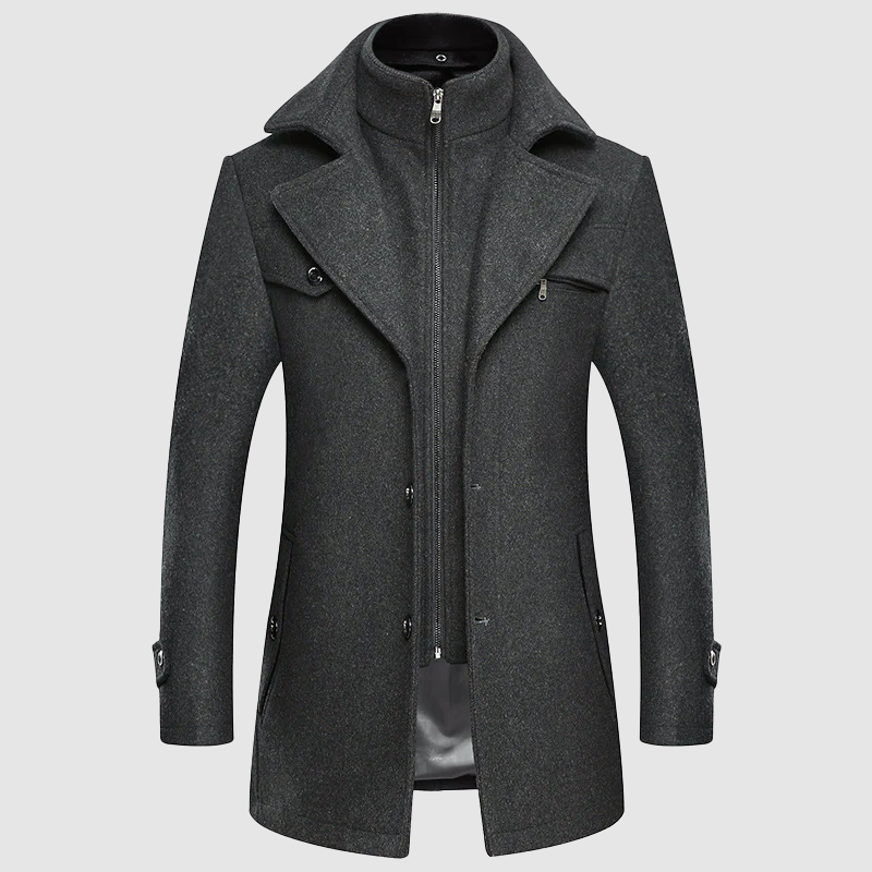Vespero Doppio – Tailored Wool Overcoat