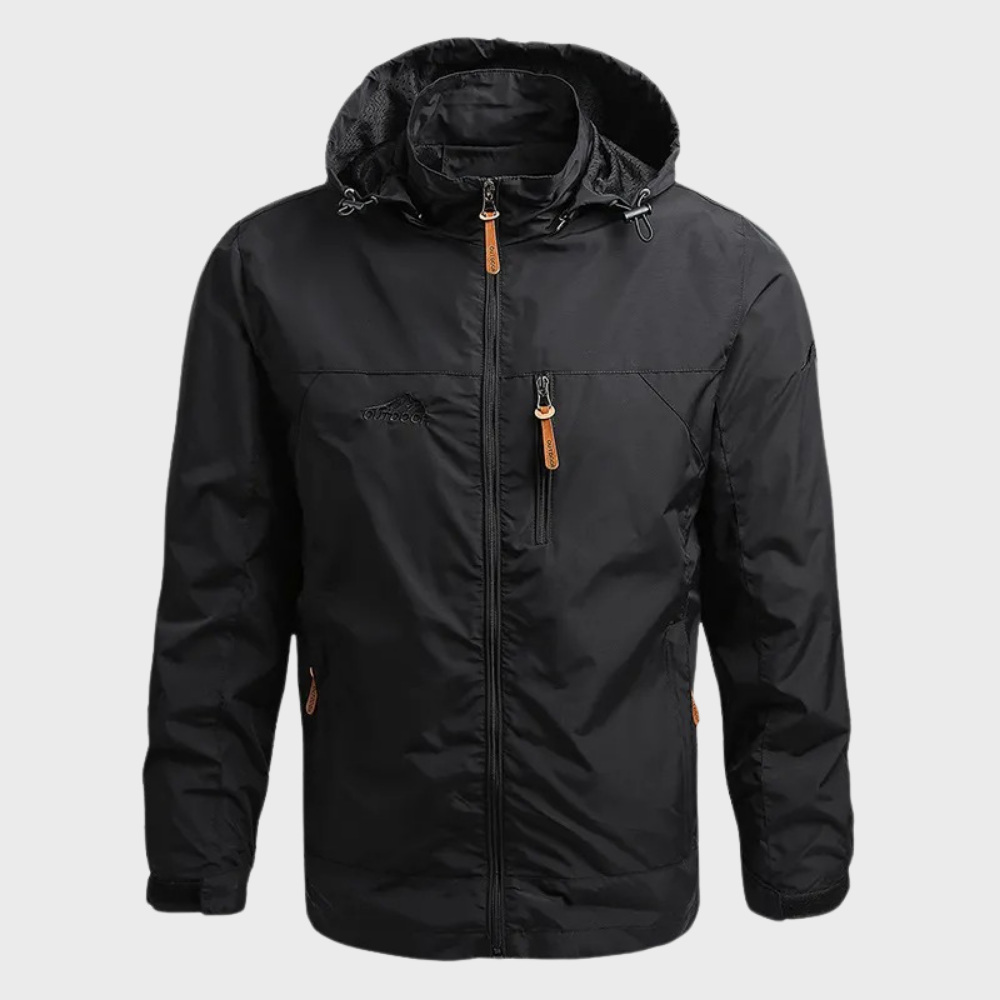 Avencea - Warm and waterproof jacket with hood for men
