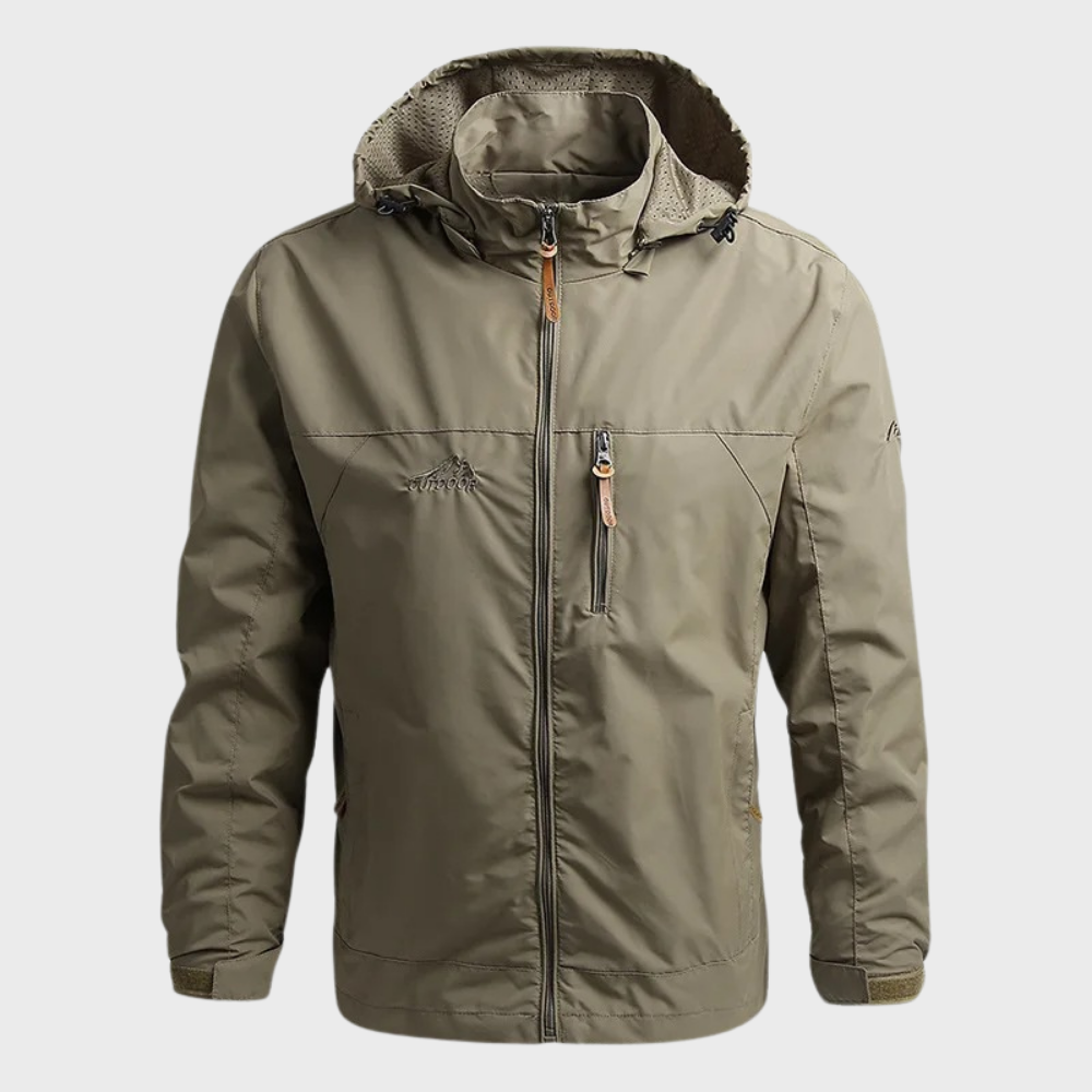 Avencea - Warm and waterproof jacket with hood for men