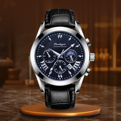 Harry Melbourne® - Elegant Leather Strap Watch