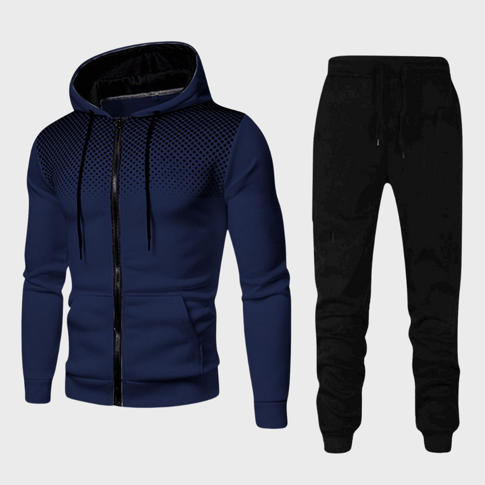Avencea - Tracksuit for men with training pants and hoodie