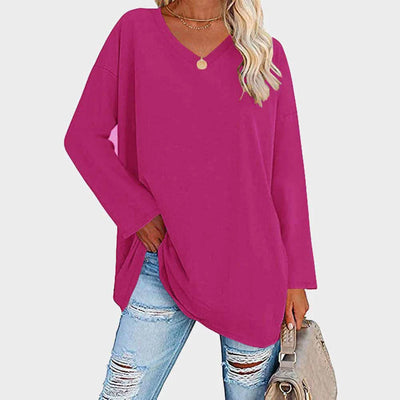 Avencea - Elegant Loose-Fitting Long Sleeves
