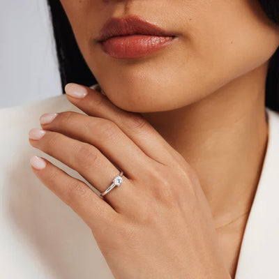 Mira Castelle Ring | White Gold 14k