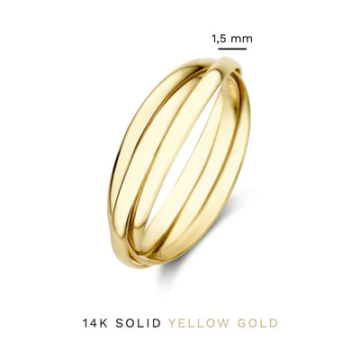 Léna Trielle Ring | Gold 14k