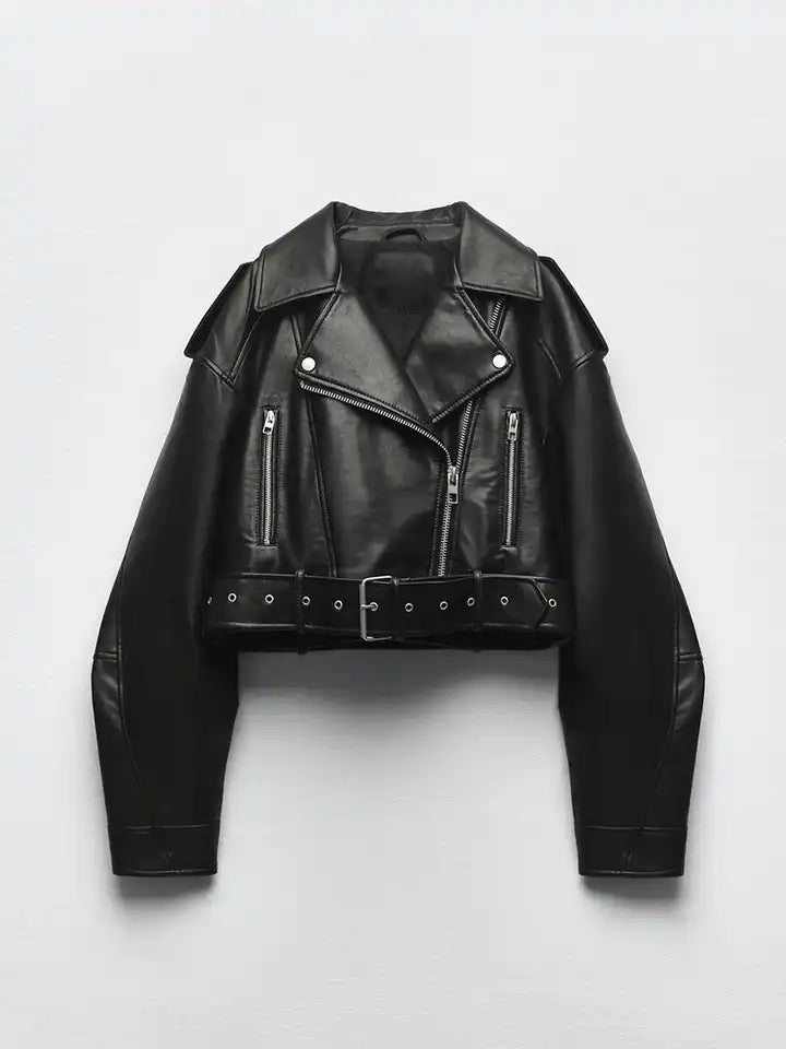 Avencea Leather Jacket Made of Real, Soft Leather – Your Key to Confident Fashion!