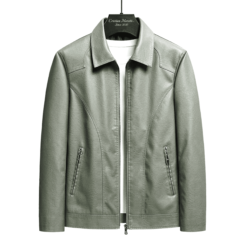 "The Maverick" - Leather Jacket by Cristian Moretti®