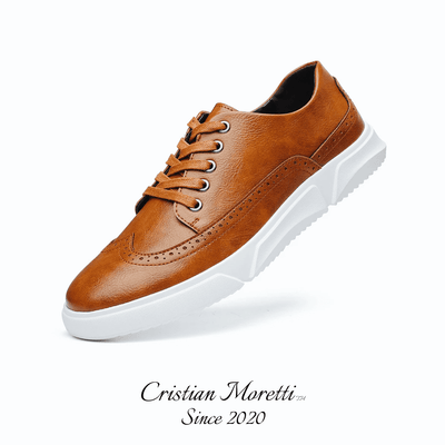 Valentino™ Italian Style Leather Shoes - by Cristian Moretti®