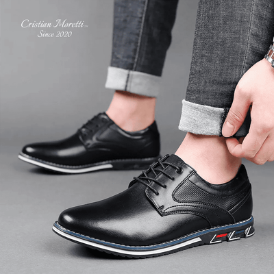 Giovanni™ Business Casual Leather Shoes - by Cristian Moretti®