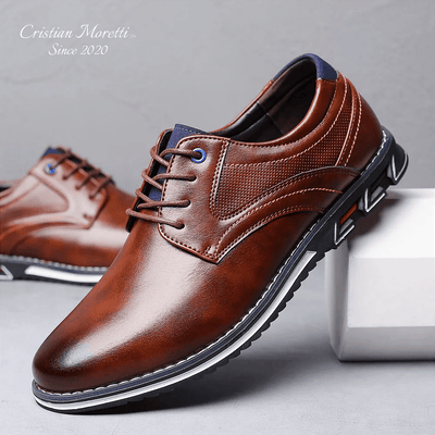 Giovanni™ Business Casual Leather Shoes - by Cristian Moretti®