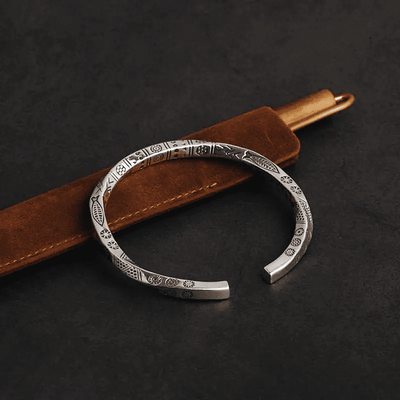 Nordic Sterling Silver Bracelet by Cristian Moretti®