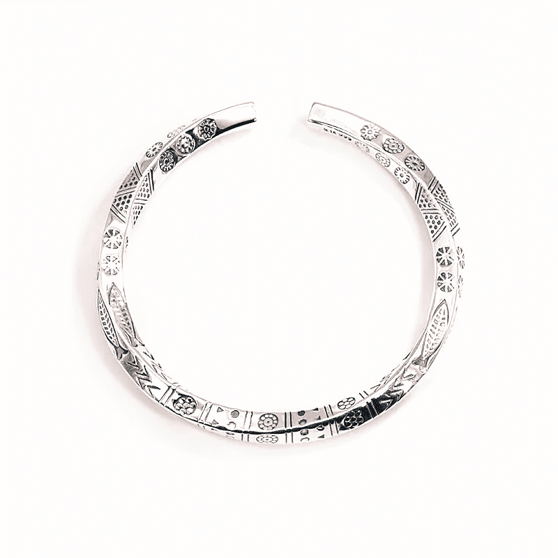 Nordic Sterling Silver Bracelet by Cristian Moretti®