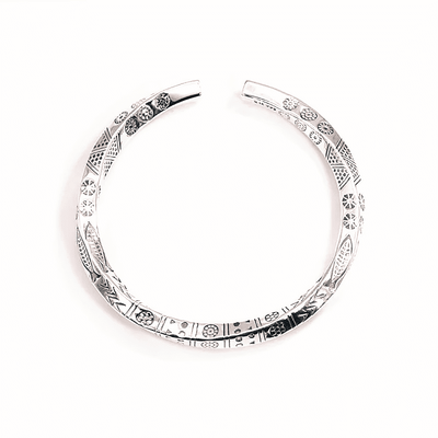 Nordic Sterling Silver Bracelet by Cristian Moretti®