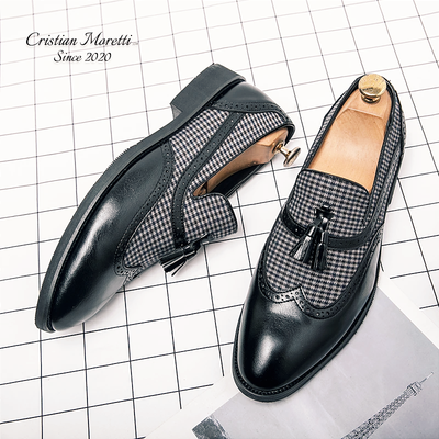 Antonio De Luca™ Premium Leather Slip-On Shoes