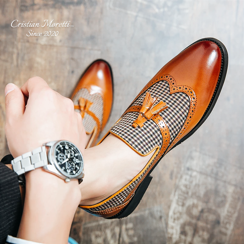 Antonio De Luca™ Premium Leather Slip-On Shoes