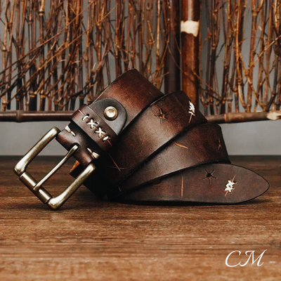 "Nero" Genuine Leather Belt