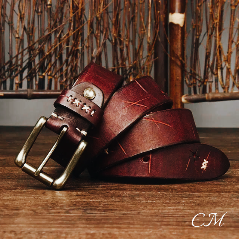 "Nero" Genuine Leather Belt