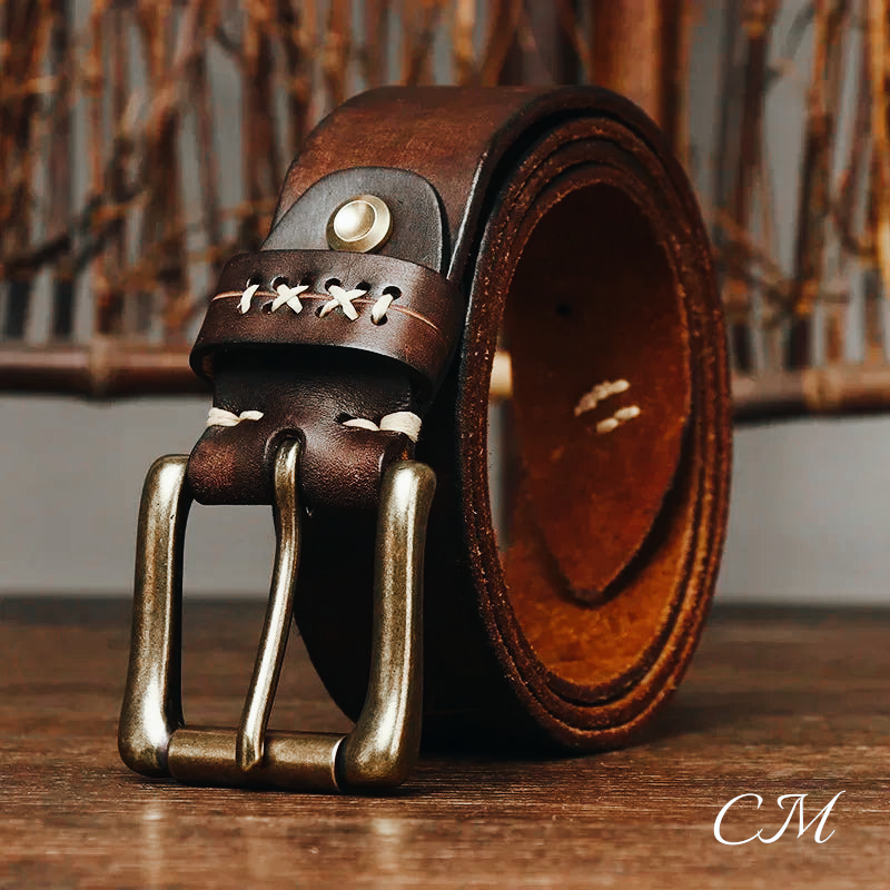 "Nero" Genuine Leather Belt