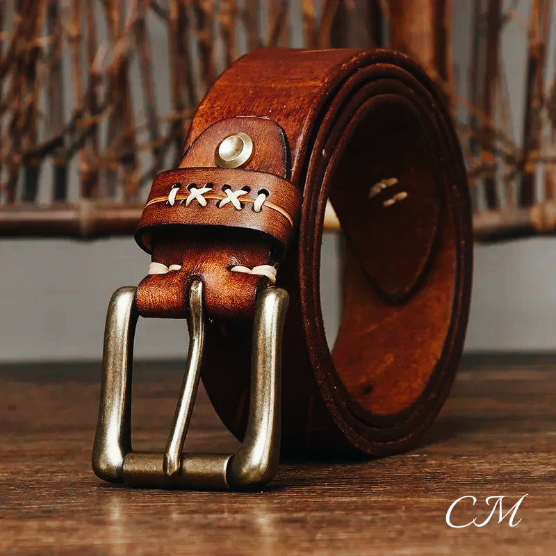 "Nero" Genuine Leather Belt