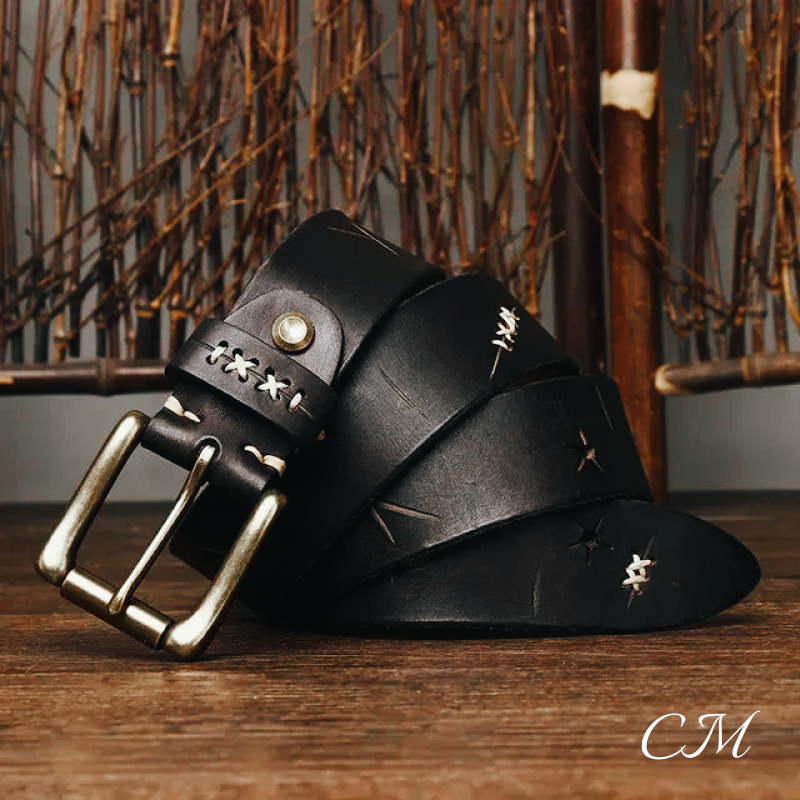 "Nero" Genuine Leather Belt