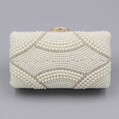 Violeta Pearl Clutch Bag