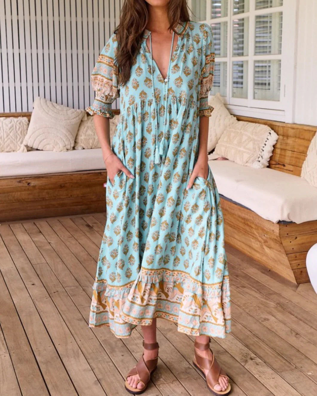 Vina | Relaxed Beach Dress