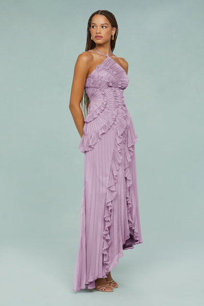 Marina – Ocean Whirlpool Maxi Dress