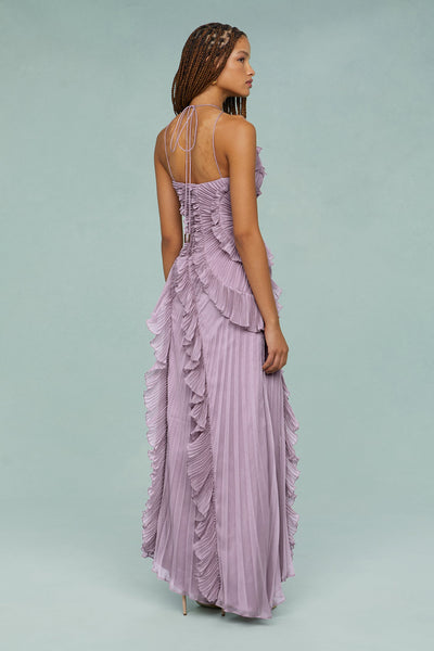 Marina – Ocean Whirlpool Maxi Dress