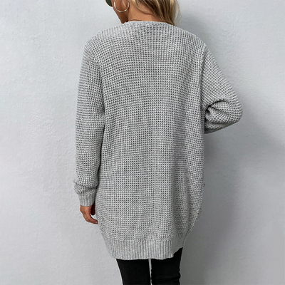 Maria | Women’s Relaxed Fit Long Pocket Winter Cardigan