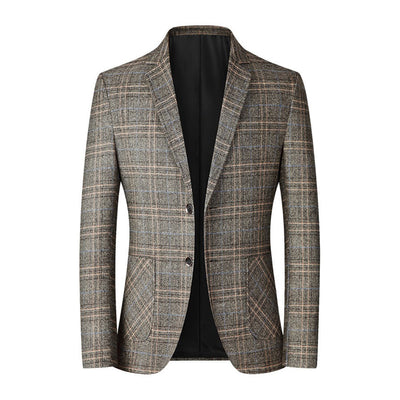 Avencea - Casual blazer for men with luxury embroidered details