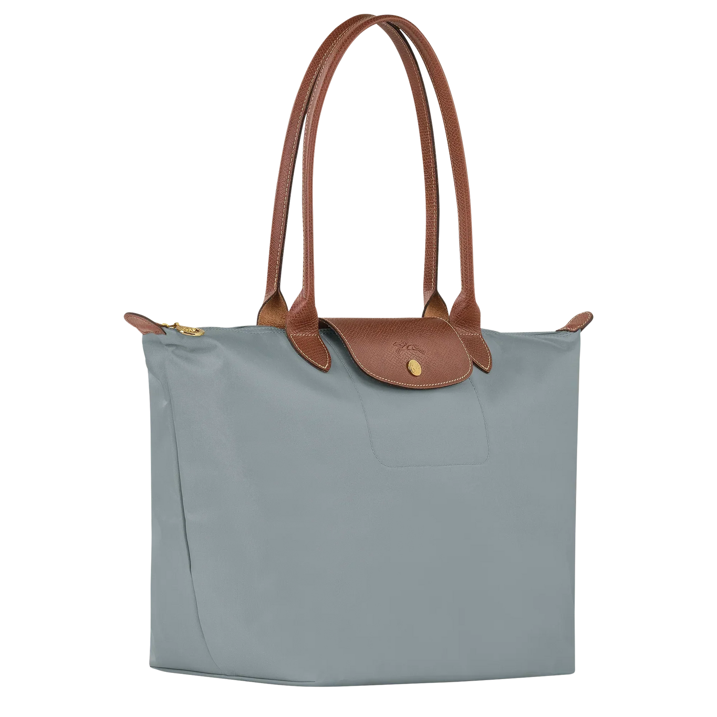 Large Le Pliage Tote, Steel