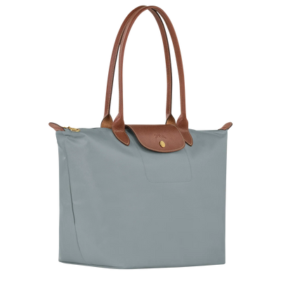 Large Le Pliage Tote, Steel