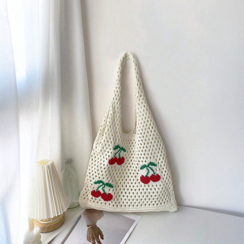 "La Frutta" Crochet Shopper Bag