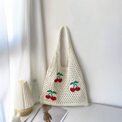 "La Frutta" Crochet Shopper Bag