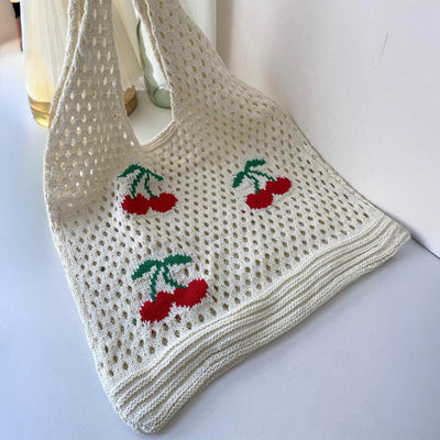 "La Frutta" Crochet Shopper Bag