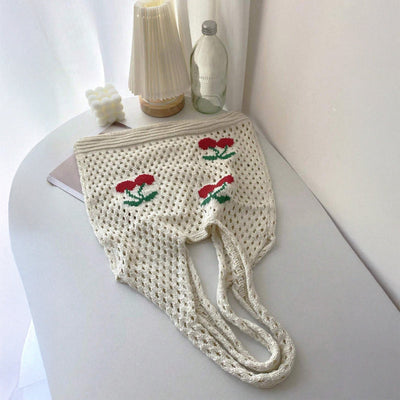 "La Frutta" Crochet Shopper Bag