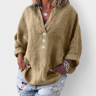 NORTHLINE STUDIO | RELAXED ELEGANT CUT BLOUSE