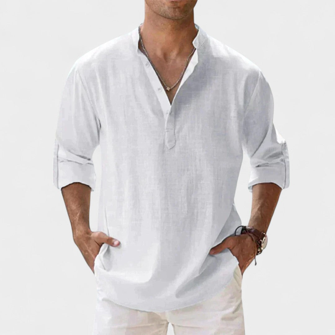 JAMES | RELAXED HENLEY SHIRT