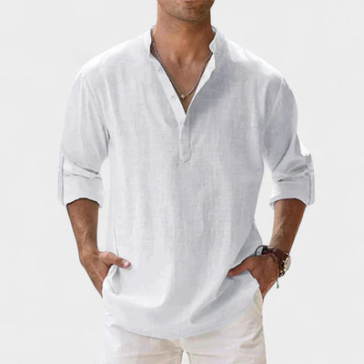 JAMES | RELAXED HENLEY SHIRT