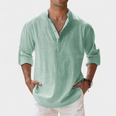 JAMES | RELAXED HENLEY SHIRT