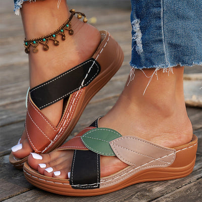 "Lina Botanica" Crossleaf Sandals