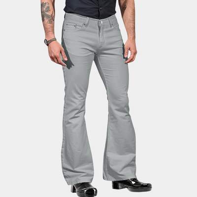 Avencea - Retro Flare Pants for Men
