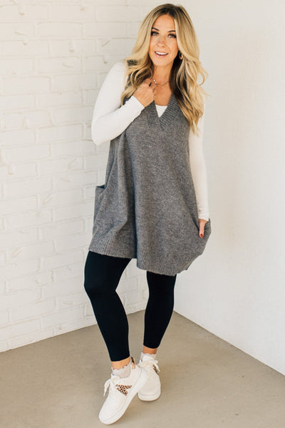 Scarlett™ - Stylish Long Sweaters with Pocket