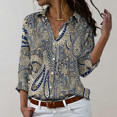 Avencea - Long Sleeve Blouse for Women