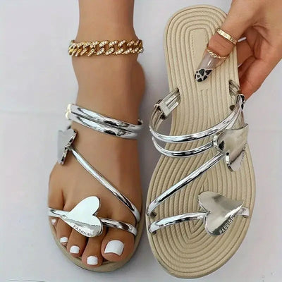 "Lune d’Argent" Sandals