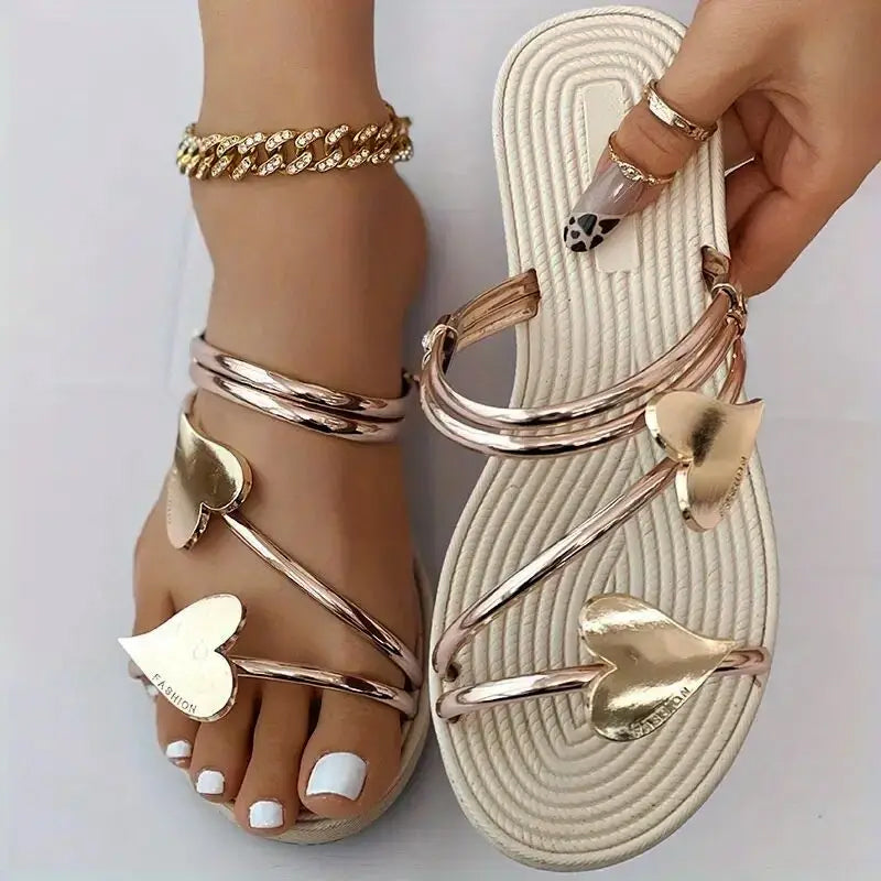 "Lune d’Argent" Sandals
