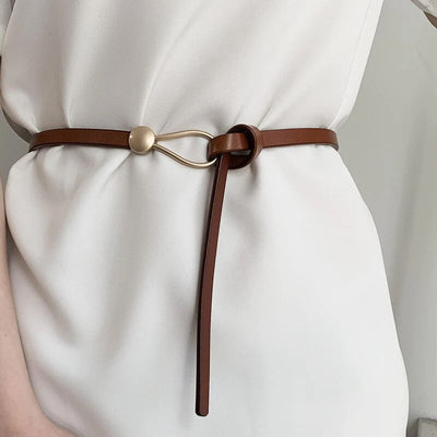 "Luxe Touch" Leather Belt