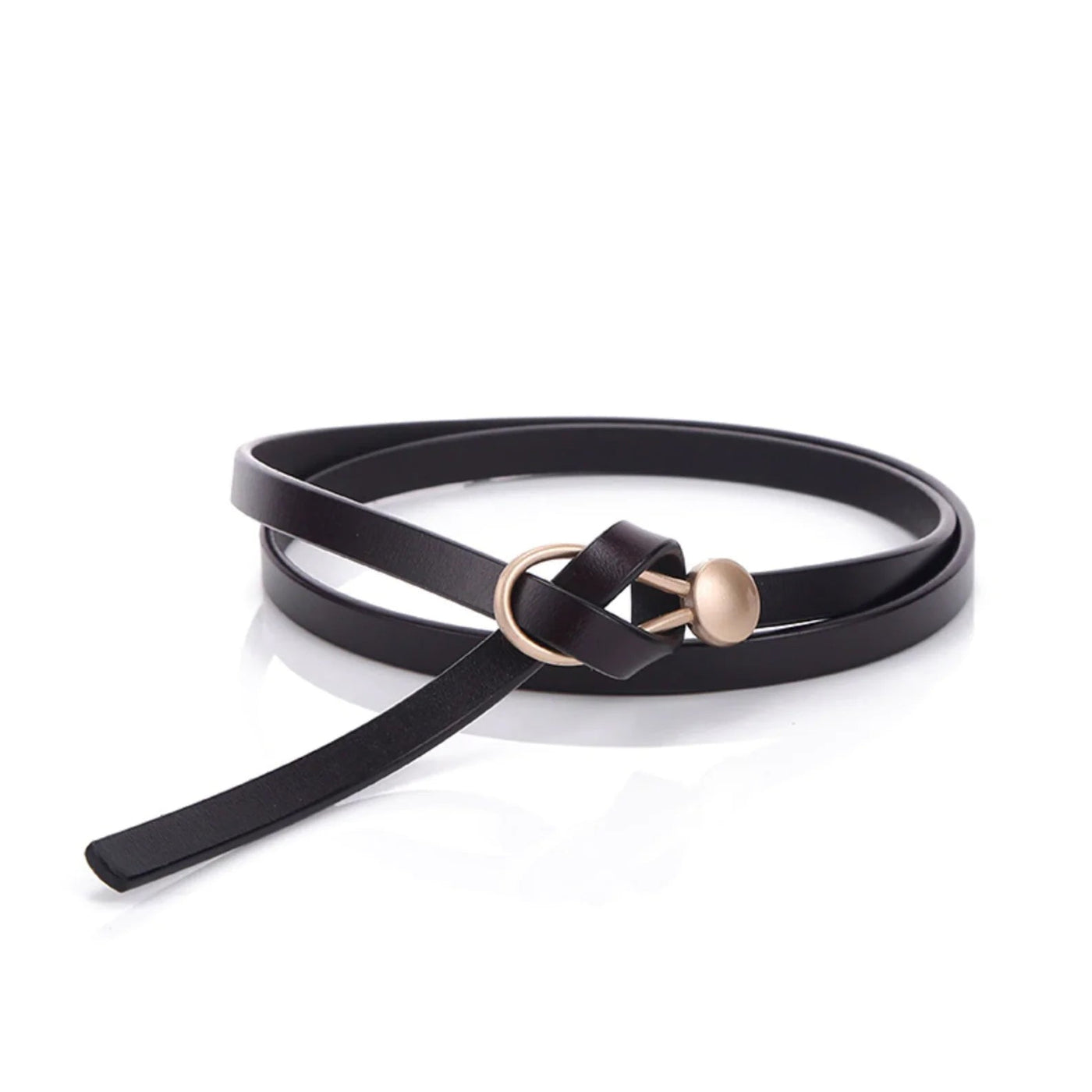 "Luxe Touch" Leather Belt