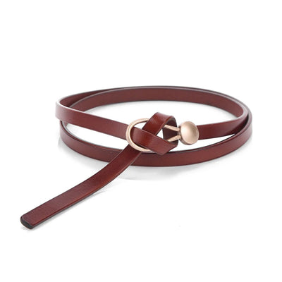 "Luxe Touch" Leather Belt